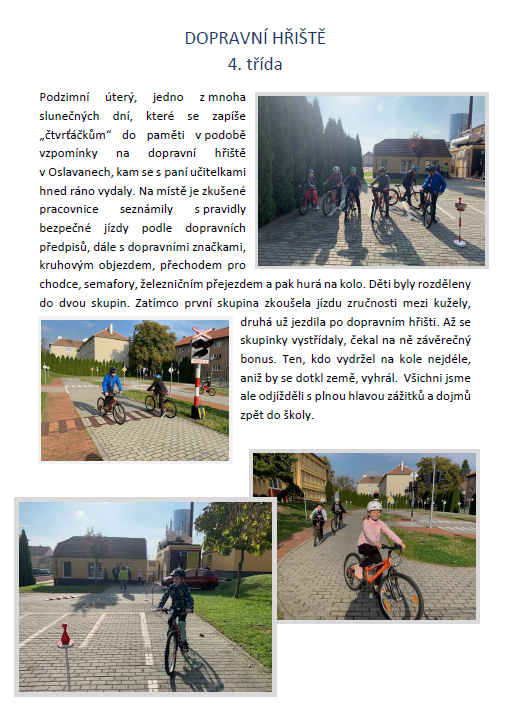 dopravni hriste 4trida
