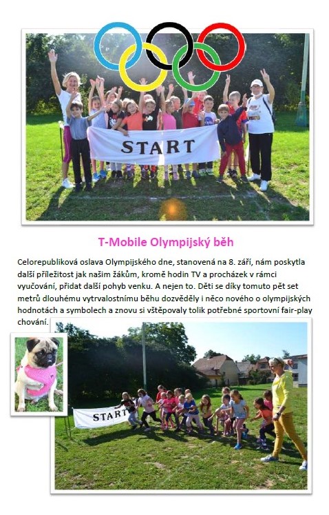 T Mobile Olympijsky beh 2021