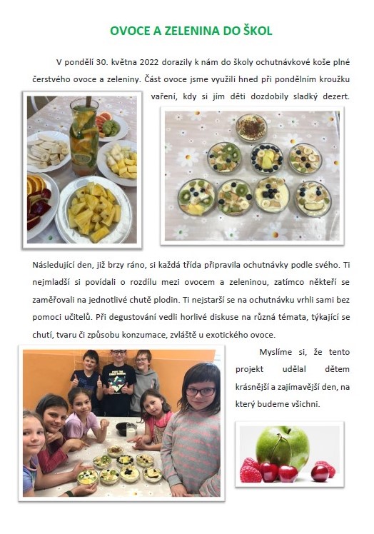 ochutnavka ovoce zeleniny 2022